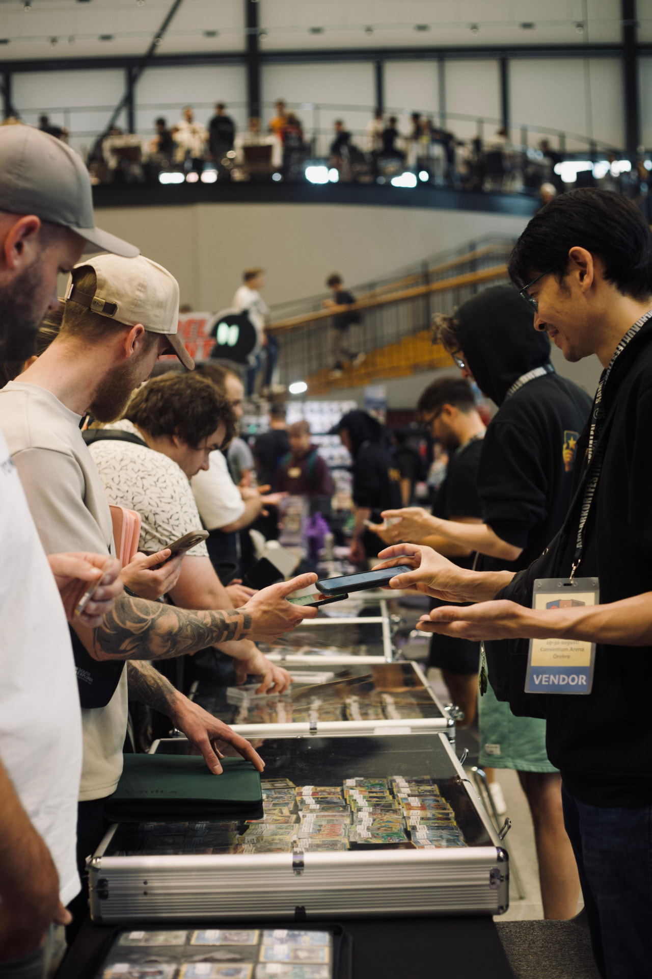 TCG Picks bakom bordet på Samlarkortfestivalen