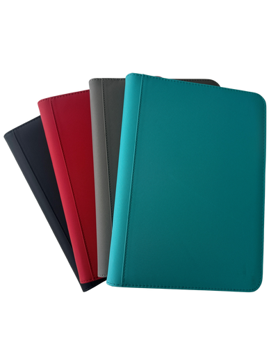 9 Pocket zip binder 360 card slots