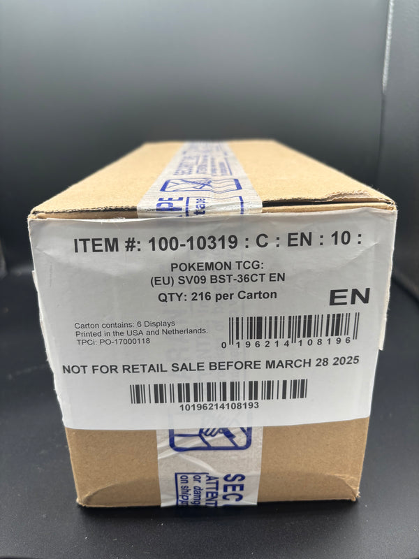 Surging Sparks Booster Box Case